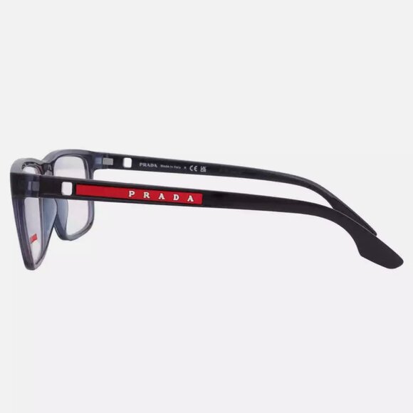 Prada Linea Rossa Demo Rectangular Men's Eyeglasses - Picture 4 of 4
